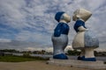 Kissing Couple XXXL - Saske van der Eerden - Westpoort - Amsterdam - The Netherlands