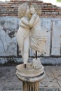 Kissing Cupid and Psyche sculpture Royalty Free Stock Photo