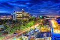 Kisumu Skyline at night Royalty Free Stock Photo