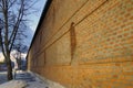 Kitai-Gorod wall in Moscow historic city center.