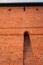 Kitai-Gorod wall in Moscow historic city center.