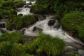 Kitanizawa stream at the foot of Daisen mountain in Tottori, Japan Royalty Free Stock Photo