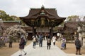 Kitano Tenmangu Shrine in Kamigyo-ku, Kyoto, Japan