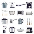 Kitchen Accessories Set Royalty Free Stock Photo