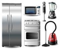 Kitchen appliance set Royalty Free Stock Photo