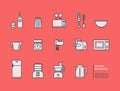 Kitchen appliances icon Royalty Free Stock Photo