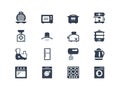 Kitchen appliances icons