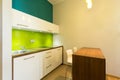 Kitchen area in a flat Royalty Free Stock Photo