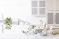 Kitchen background image Royalty Free Stock Photo