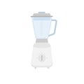 Kitchen blender for grinding food with glass bowl. Blender or mixer kitchen tool for cooking. Equipment for smoothie making.