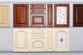 Kitchen cabinet doors Royalty Free Stock Photo