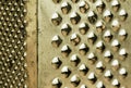 Kitchen cheese and vegetable grater Royalty Free Stock Photo