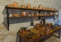 Kitchen in Chenonceau castle - Loire Valley - France