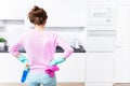 Kitchen cleaning