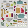 Kitchen Clipart Royalty Free Stock Photo