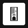 Kitchen cupboard icon, simple style