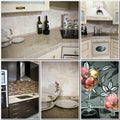 Kitchen decor collage
