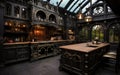 Kitchen Design: Victorian Gothic Style.