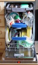 Kitchen Dishwasher Royalty Free Stock Photo