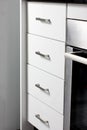 Kitchen Cabinet Drawers Royalty Free Stock Photo