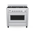 Kitchen Electric Stove Isolated