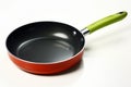 Kitchen essential Isolated iron frying pan, emphasizing its versatile utility