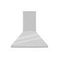 Kitchen extractor hood vector illustration isolated on white background Royalty Free Stock Photo