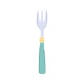 kitchen fork cartoon vector illustration