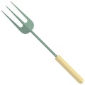Kitchen fork icon, flat vector isolated illustration. Kitchen cooking utensils.