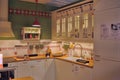 Kitchen in furniture store Ikea Royalty Free Stock Photo