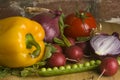 Kitchen garden vegetable