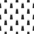 Kitchen grater seamless pattern isolated on white background Royalty Free Stock Photo