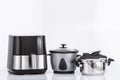 Kitchen Home Appliances - Different household appliances On Neutral Background Royalty Free Stock Photo