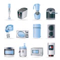 Kitchen and home equipment icons