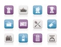 Kitchen and household equipment icon