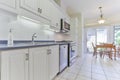 Kitchen interior in new luxury home Royalty Free Stock Photo