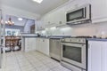 Kitchen interior in new luxury home Royalty Free Stock Photo