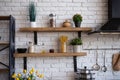 Kitchen interior Royalty Free Stock Photo