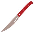 Kitchen knife icon. Cartoon kitchen cutting blade
