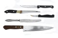 Kitchen knifes. Royalty Free Stock Photo