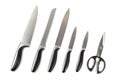 Kitchen knifes set Royalty Free Stock Photo