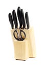 Kitchen knifes set Royalty Free Stock Photo