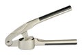 Kitchen metal garlic press Royalty Free Stock Photo