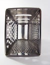Kitchen metal grater Royalty Free Stock Photo