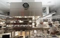 In the kitchen of newest Micheline Star Chef Daniel Boulud`s restaurant Le Pavillon in Midtown Manhattan