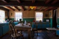 Kitchen in the Oyl house on the Popeye movie set Royalty Free Stock Photo