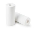 Kitchen paper on a white background Royalty Free Stock Photo