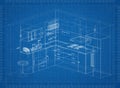 Kitchen Plan blueprint