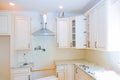 Kitchen remodel beautiful kitchen furniture Royalty Free Stock Photo