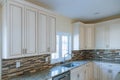 Kitchen remodel beautiful kitchen furniture Royalty Free Stock Photo